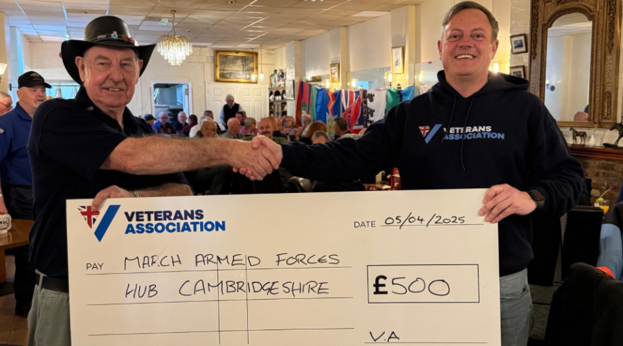 Honouring Service: A Morning with March Armed Forces & Veterans Breakfast Club