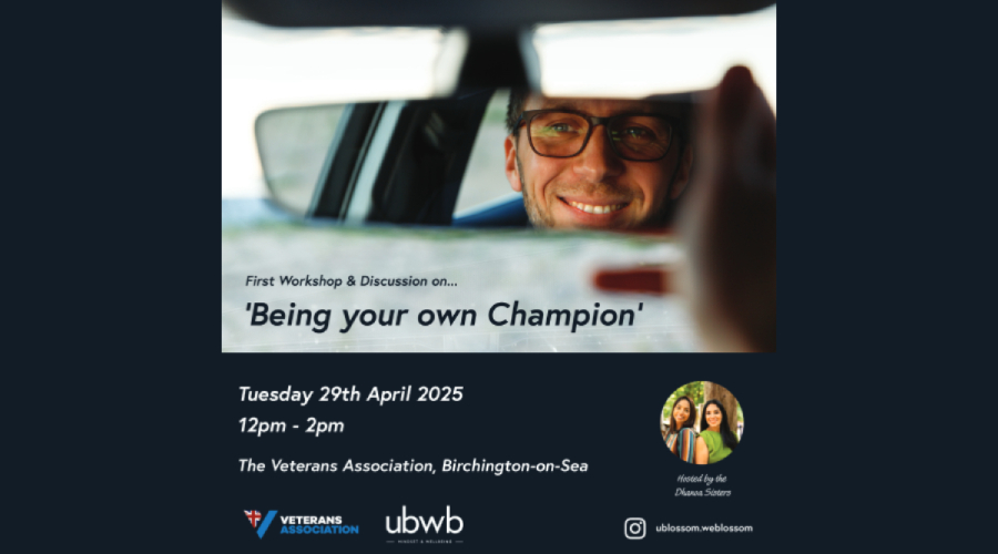 Ready to Blossom? Wellbeing Workshops Coming to the Veterans Hub!